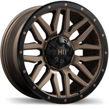 Fast HD Menace (Satin Bronze, Black Trim) Wheels