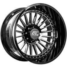 GT OFFROAD Strike (Gloss Black Milled) Wheels