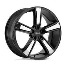 HELO HE899 (SATIN BLACK, GLOSS BLACK, CHROME INSERTS) Wheels