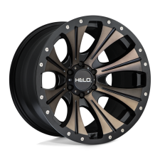 HELO HE901 (SATIN BLACK MACH, DARK TINT) Wheels
