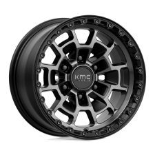 KMC SUMMIT (Satin Black, Gray Tint) Wheels