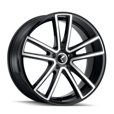 KRAZE 190 (GLOSS BLACK MACHINED) Wheels