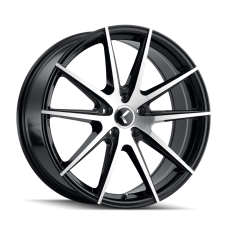 KRAZE 193 (GLOSS BLACK MACHINED) Wheels