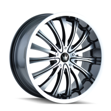 Mazzi HYPE (BLACK, MACHINED FACE, MACHINED LIP) Wheels