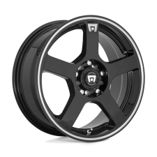 MOTEGI FS5 (GLOSS BLACK MACHINED FLANGE) Wheels