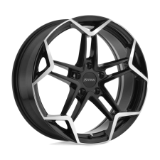 Petrol P1A (GLOSS BLACK, MACH CUT FACE) Wheels