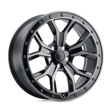 RedBourne MORLAND (GLOSS METALLIC, BLACK BRUSHED TINT FACE) Wheels