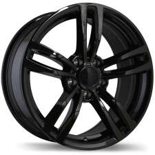 Replika R163A (Gloss Black) Wheels