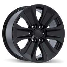 Replika R250 (Gloss Black) Wheels