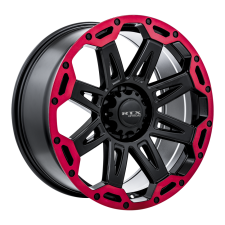 RTX Offroad Gobi (Gloss Black, Red Lip) Wheels