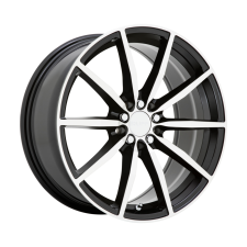 Ruff BURNOUT (GLOSS BLACK, MACHINED FACE) Wheels