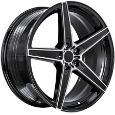Sentali Street SS4 (Gloss Black Machined) Wheels