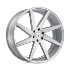 Status BRUTE (SILVER, BRUSHED MACHINED FACE) Wheels
