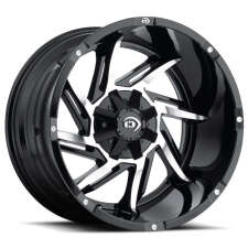 VISION OFF ROAD PROWLER (Gloss Black, Machined Face) Wheels