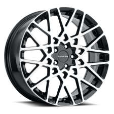VISION RECOIL (Gloss Black, Machined Face) Wheels