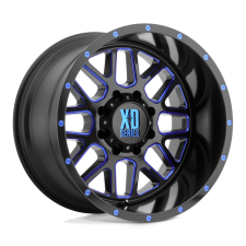 XD GRENADE (SATIN BLACK MILL, BLUE TINT) Wheels