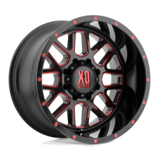 XD GRENADE (SATIN BLACK MILL, RED TINT) Wheels