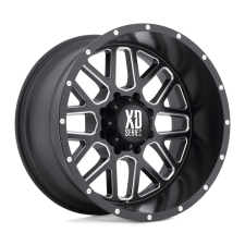 XD GRENADE (SATIN BLACK MILLED) Wheels