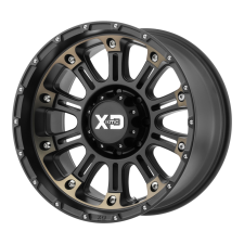 XD HOSS II (Satin Black, Machined Face, Dark Tint) Wheels
