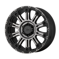 XD HOSS II (Satin Black, Machined Face, Gray Tint) Wheels
