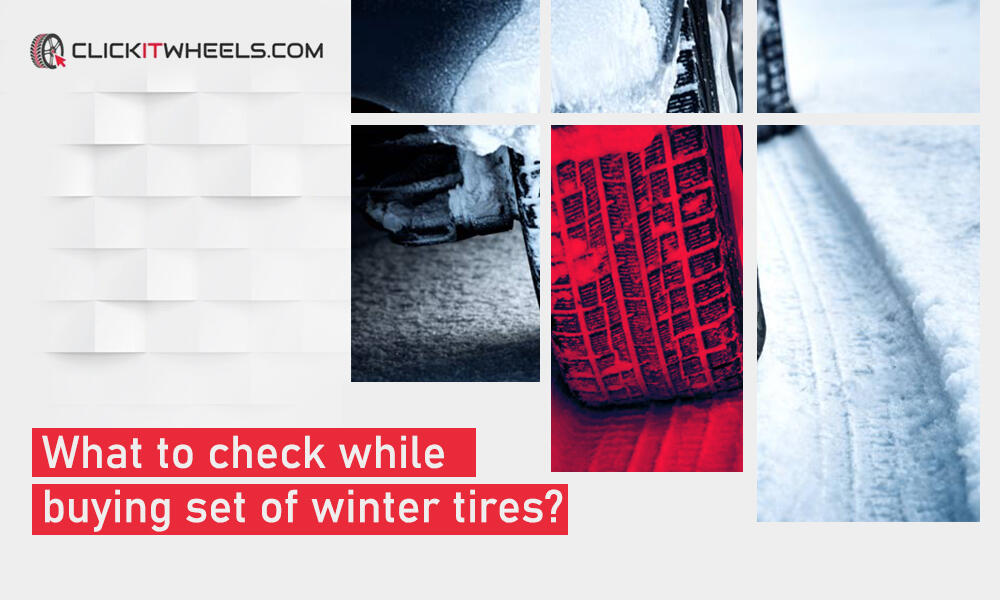 Checklist to buy a set of winter tires